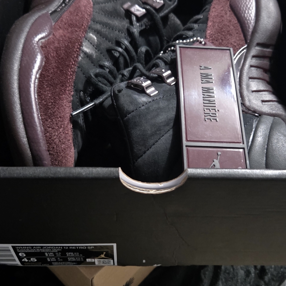 Nike Air Jordan 12 Retro SP - Black and Burgundy